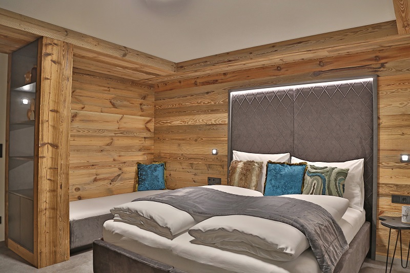 Sennhütte Dreibettzimmer - Hotel Sieglhub in Flachau