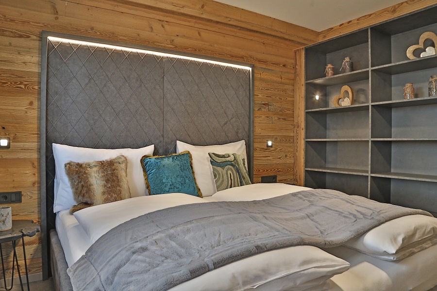 Tennboden Vierbettzimmer - Hotel Sieglhub in Flachau