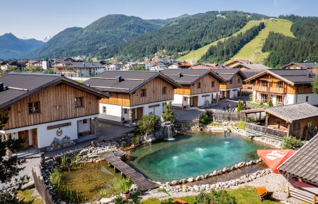 Abkühlung im Badeteich Sieglhub in Flachau genießen